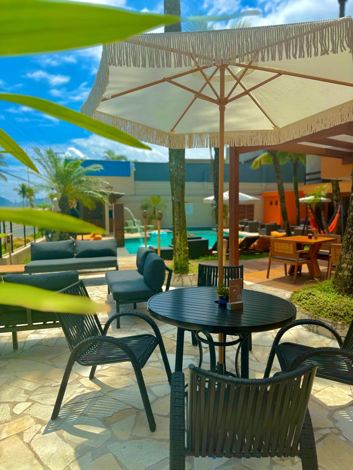 Luna Hotel Boutique - Frente A Praia Guarujá Kültér fotó