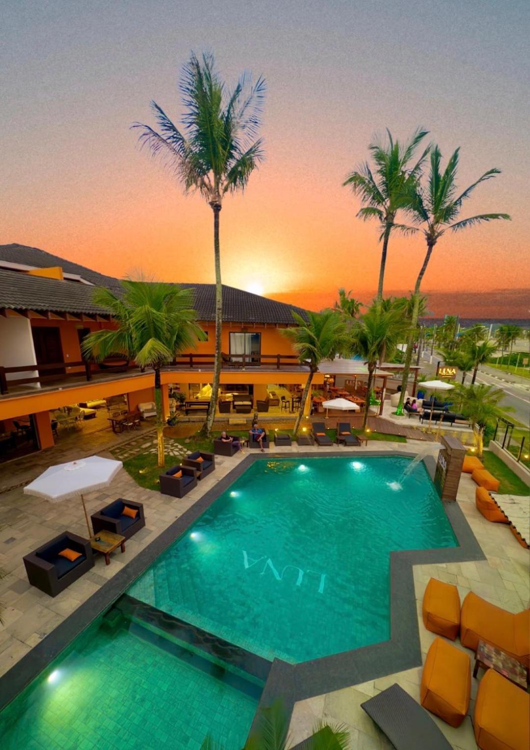 Luna Hotel Boutique - Frente A Praia Guarujá Kültér fotó